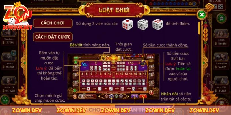 Nắm rõ luật chơi khi tham gia