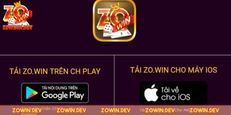 Cách tải app ZOWIN chi tiết nhất cho mọi thiết bị